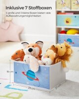 SONGMICS Kinderregal weiß 62,5 x 29,5 x 60,0 cm, 1 St.