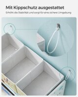 SONGMICS Kinderregal weiß 62,5 x 29,5 x 60,0 cm, 1 St.
