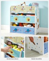 SONGMICS Kinderregal weiß 62,5 x 29,5 x 60,0 cm, 1 St.
