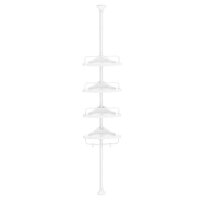 SONGMICS Teleskop-Duschregal BCB001A weiß 25,0 x...