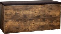VASAGLE Schuhbank LHS010X01 braun Holz 104,0 cm