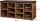 VASAGLE Schuhbank LHS010X01 braun Holz 104,0 cm