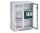 CP Stahlschrank 8521-055 S10172 lichtgrau, Acrylglas 2 Fachböden 93,0 x 50,0 x 120,0 cm, aufgebaut, 1 St.
