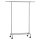 SONGMICS Rollgarderobe silber Metall 83,0 - 120,0 x 156,0 cm, 1 St.