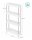 SONGMICS Nischenwagen weiß 40,0 x 12,5 x 88,0 cm