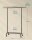 SONGMICS Rollgarderobe schwarz Metall 83,0 - 120,0 x 156,0 cm, 1 St.