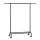 SONGMICS Rollgarderobe schwarz Metall 83,0 - 120,0 x 156,0 cm, 1 St.