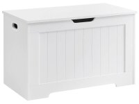 VASAGLE Sitztruhe LHS11WTV1 weiß Holz 76,0 cm