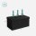 SONGMICS Sitztruhe LSF105 schwarz Leder 76,0 cm