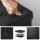 SONGMICS Sitztruhe LSF105 schwarz Leder 76,0 cm