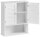VASAGLE Bad-Hängeschrank BBC27WT weiß 60,0 x 20,0 x 70,0 cm