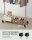 SONGMICS Rollgarderobe grau Metall 91,0 x 158,0 cm, 1 St.