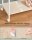 SONGMICS Rollgarderobe weiß Metall 98,5 x 156,8 cm, 1 St.