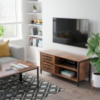 VASAGLE Lowboard, LTV43BX vintage-braun 110,0 x 40,0 x 50,0 cm, 1 St.