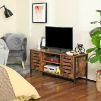 VASAGLE Lowboard, LTV43BX vintage-braun 110,0 x 40,0 x 50,0 cm, 1 St.