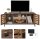 VASAGLE Lowboard, LTV43BX vintage-braun 110,0 x 40,0 x 50,0 cm, 1 St.