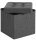 SONGMICS Wohnzimmer-Hocker mit Stauraum LSF27Z dunkelgrau, 1 St.
