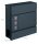 SONGMICS Briefkasten GMB052G01 anthrazit