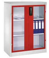 CP Stahlschrank 8521-055 S10217 lichtgrau, rubinrot,...