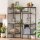 SONGMICS Badregal LGR23BK schwarz 30,0 x 30,0 x 123,5 cm