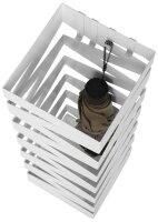 SONGMICS Schirmständer LUC16W weiß, Metall