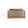 relaxdays Pflanztisch orange 92,0 x 41,0 x 86,0 cm