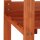 relaxdays Pflanztisch orange 92,0 x 41,0 x 86,0 cm