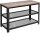 VASAGLE Schuhbank LBS73MB grau, schwarz Holz 73,0 cm