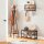 VASAGLE Schuhbank LBS74X braun, schwarz Holz 80,0 cm