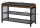 VASAGLE Schuhbank LBS75X braun, schwarz Holz 80,0 cm