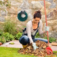 relaxdays Gartenschlauchhalter für 30,0 m