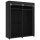 SONGMICS Stoffschrank, RYG02BK schwarz 140,0 x 43,0 x 174,0 cm, 1 St.