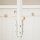 SONGMICS Kleiderständer RCR19W weiß Metall 12 Haken 44,0 x 182,0 cm, 1 St.