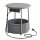 VASAGLE Beistelltisch rund Spanplatte grau 45,0 x 45,0 x 50,0 cm, 1 St.