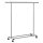 SONGMICS Rollgarderobe grau Metall 92,0 - 132,0 x 160,0 cm, 1 St.