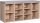VASAGLE Schuhbank LHS10NLV1 eiche, grau Holz 104,0 cm