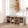 VASAGLE Schuhbank LHS10NLV1 eiche, grau Holz 104,0 cm
