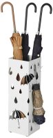 SONGMICS Schirmständer LUC49W weiß, Metall