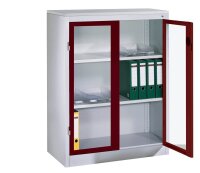 CP Stahlschrank 8531-055 S10182 lichtgrau, rubinrot,...