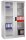 CP Stahlschrank 8920-055 S10117 lichtgrau, Acrylglas 4 Fachböden 93,0 x 40,0 x 195,0 cm, aufgebaut, 1 St.