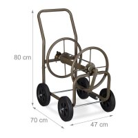 relaxdays Schlauchwagen für 60,0 m