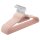 SONGMICS Kleiderbügel rosa, 50 St.