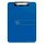 herlitz Klemmbrett easy orga 100436086 DIN A4 opak blau Kunststoff, 1 St.