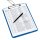 herlitz Klemmbrett easy orga 100436086 DIN A4 opak blau Kunststoff, 1 St.
