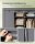 SONGMICS Stoffschrank, RYG12G grau 150,0 x 45,0 x 175,0 cm, 1 St.