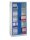 CP Stahlschrank 8920-055 S10118 lichtgrau, lichtblau, Acrylglas 4 Fachböden 93,0 x 40,0 x 195,0 cm, aufgebaut, 1 St.