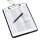 herlitz Klemmbrett easy orga 100436085 DIN A4 opak schwarz Kunststoff, 1 St.