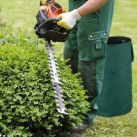 relaxdays Gartenabfallsäcke 120,0 l grün, 2 St.