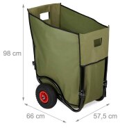 relaxdays Gartenwagen bis 45,0 kg
