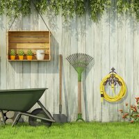 relaxdays Gartenschlauchhalter